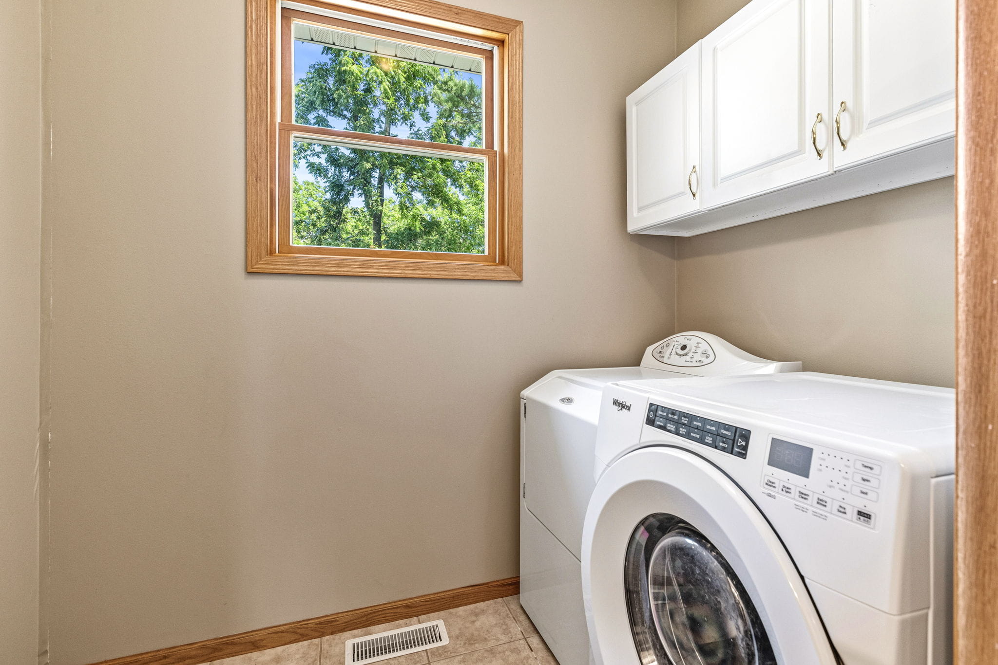 Main floor laundry room